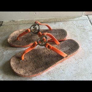 Size 8 Micheal Kors Flip Flops
